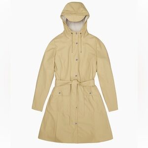 NWT Rains Curve Hooded Jacket -XL
